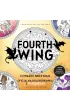 Fourth Wing. Czwarte Skrzyd�o: Oficjalna kolorowanka z naklejkami