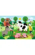 Puzzle maxi 24 el. Trefliki na wsi