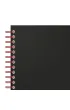 Ko�obrulion A5 Oxford Black N Red kratka 70 kartek