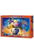 Puzzle 500 el. Flowers in Chinese Porcelain CASTORLAND B-54169