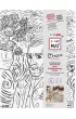 Funny Mat Transparent - Picasso. Mata do kolorowania wielokrotnego u�ytku Strigo