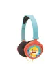 Sk�adane s�uchawki przewodowe stereo Baby Shark z g�o�no�ci� bezpieczn� dla dzieci Lexibook HP015BS