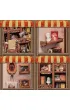 Puzzle Miniaturowy domek Book Nook W cieniu dobrej ksi��ki Habarri