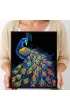 Diamond Dotz Haft diamentowy - Adults Flocked Neon Peacock 35.5x45.7cm