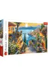 Puzzle 1500 el. Nadmorski widok Trefl