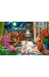 Puzzle 1500 el. Kittens on the Roof Castorland