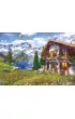 Puzzle 4000 el. Dom w Alpach Educa