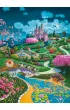Puzzle 100 el. Cinderella`s Castle Castorland