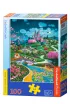 Puzzle 100 el. Cinderella`s Castle Castorland
