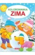 Zima kolorowanka