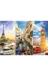 Puzzle 4000 el. Wycieczka po Europie Trefl