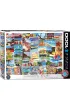 Puzzle 1000 el. Globetrotter - Pla�e Eurographics