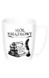 Nadwyraz.com Kubek ceramiczny bia�y M�l ksi��kowy