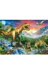 Puzzle 100 el. Epoka Dinozaur�w Ravensburger