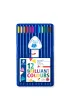Staedtler Kredki o��wkowe ergosoft, tr�jk�tne, 12 kolor�w, w etui