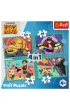 Puzzle 4w1 - Zwariowane Minionki (35+48+54+70 el.) Trefl