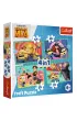 Puzzle 4w1 - Zwariowane Minionki (35+48+54+70 el.) Trefl