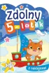 Ksi��ka edu. A4 Zdolny 5-latek  Naklejki SKRZAT 072334 SK