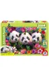 Puzzle PQ 200 el. Trzy pandy Schmidt