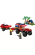 LEGO City Terenowy wz straacki z odzi ratunkow 60412