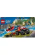 LEGO City Terenowy wz straacki z odzi ratunkow 60412