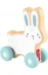 Fisher-Price. Kr�lik drewniany do ci�gni�cia Mattel