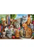 Puzzle 2000 el. House of Cats Castorland