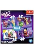 Puzzle 4w1 - W g�owie si� nie mie�ci 2 (35+48+54+70 el.) Trefl