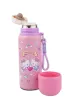 Patio Bidon 550ml metalowy termos Hello Kitty Light Pink