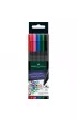 Faber-Castell Cienkopisy podstawowe Grip 5 szt.
