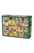Puzzle 1000 el. Akcesoria do szycia Cobble Hill