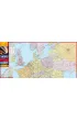 Europa laminowana mapa samochodowa 1:4 000 000