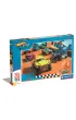 Puzzle 104 el. Maxi SuperColor. Hot Wheels Clementoni
