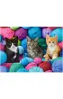 Puzzle 300 el. Kittens in Yarn Store Castorland