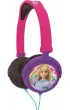 Sk�adane s�uchawki przewodowe stereo Barbie z g�o�no�ci� bezpieczn� dla dzieci Lexibook HP010BB