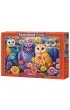 Puzzle 3000 el. Flower Owl Meeting Castorland