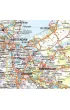 Mapa Benelux, Belgia, Holandia, Luksemburg 1:500 000