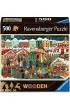 Puzzle drewniane 500 el. Jarmark �wi�teczny Ravensburger