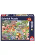 Puzzle 1000 el. Kwitn�cy ogr�d Schmidt