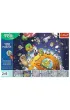 Puzzle UFT 100 el. Trefliki w kosmosie Rodzina Treflik�w 16542