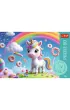 Puzzle 60 el. Cukierkowy �wiat Trefl