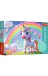 Puzzle 60 el. Cukierkowy �wiat Trefl
