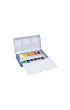 Milan Farby akwarelowe w kostkach, metalowa kasetka 12 kolor�w