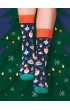 Skarpety d�ugie Bombki 35-38