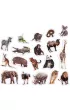 Maksik Zwierz�ta w zoo - zestaw magnes�w