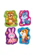 PUZZLE PIAN 4X4EL ZWIERZETA LESNE PBH Roter Kafer