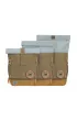 Lassig Plecak mini rolltop Nature oliwkowy
