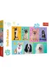 Puzzle 100 el. W �wiecie piesk�w Trefl