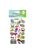 Display naklejki 3D Puffy 50 sztuk Happy Color