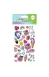 Display naklejki 3D Puffy 50 sztuk Happy Color